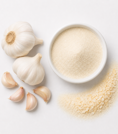 Dehydrated Garlic Flakes & Powder