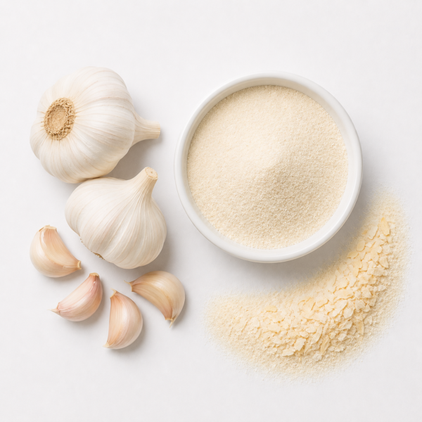 Dehydrated Garlic Flakes & Powder
